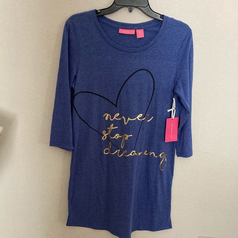 Isaac Mizrahi Never Stop Dreaming Nightgown